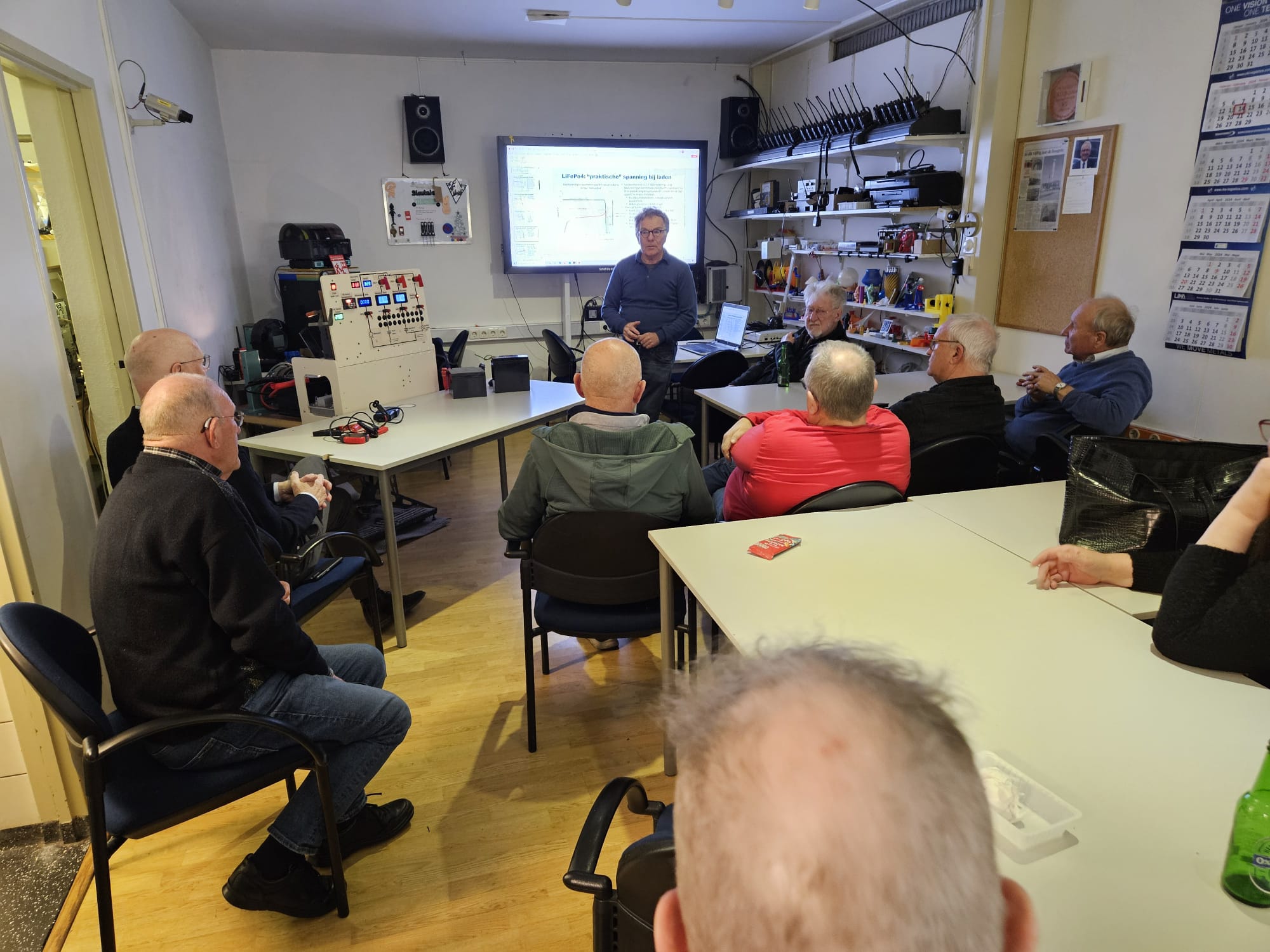 Deelnemers tijdens een interactieve workshop